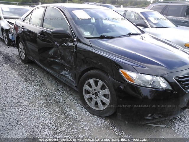 4T1BE46K08U218949 - 2008 TOYOTA CAMRY CE/LE/XLE/SE BLACK photo 6