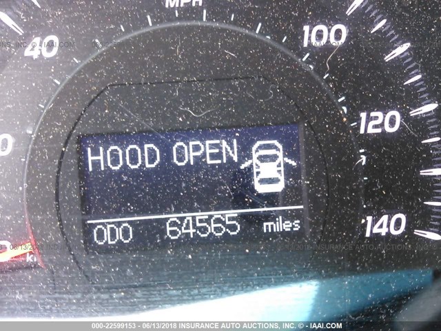 4T1BE46K08U218949 - 2008 TOYOTA CAMRY CE/LE/XLE/SE BLACK photo 7