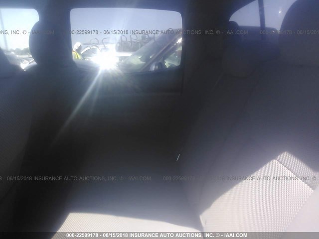 3TMLU4EN8AM054383 - 2010 TOYOTA TACOMA DOUBLE CAB SILVER photo 8