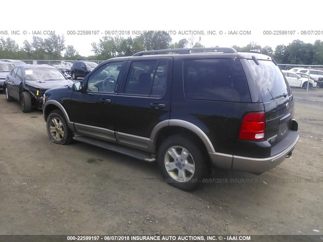 1FMZU74K73UA48877 - 2003 FORD EXPLORER EDDIE BAUER BLACK photo 3