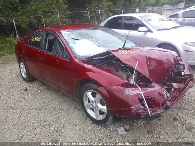 1B3EL46X75N672769 - 2005 DODGE STRATUS SXT RED photo 1