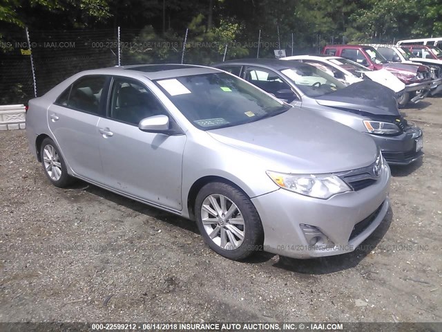 4T4BF1FK0DR276751 - 2013 TOYOTA CAMRY L/SE/LE/XLE SILVER photo 1