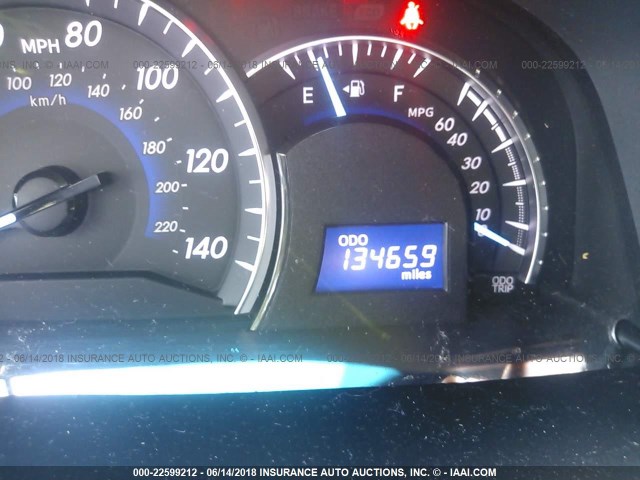 4T4BF1FK0DR276751 - 2013 TOYOTA CAMRY L/SE/LE/XLE 银色 照片 7