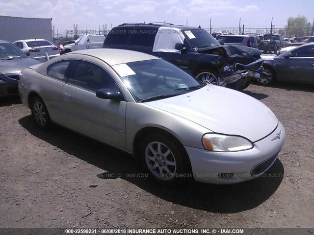 4C3AG42H21E107892 - 2001 CHRYSLER SEBRING LX GOLD photo 1