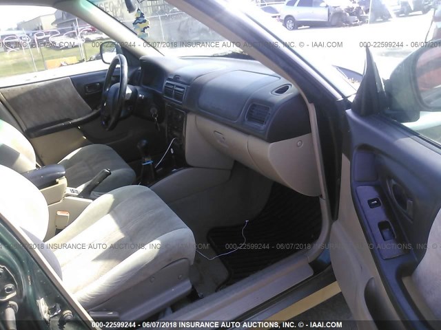 JF1SF65502G708621 - 2002 SUBARU FORESTER S Yaşıl foto 5