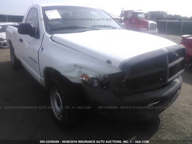 1D7HA16K04J274478 - 2004 DODGE RAM 1500 ST WHITE photo 1