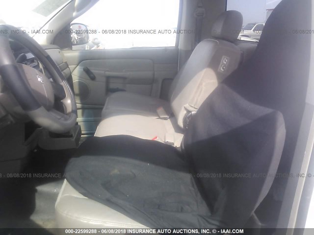 1D7HA16K04J274478 - 2004 DODGE RAM 1500 ST WHITE photo 8