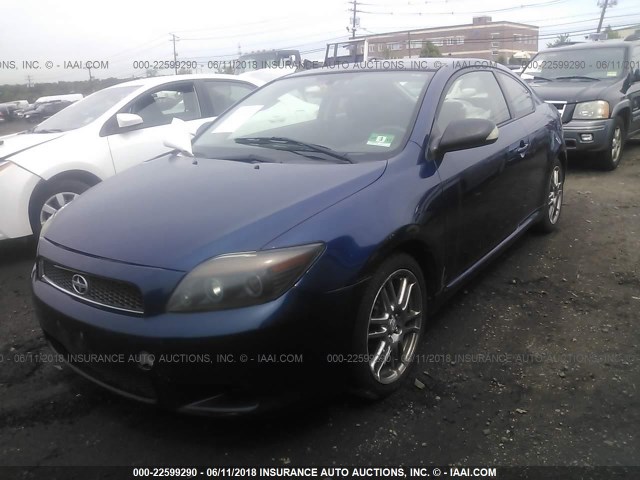 JTKDE177650043897 - 2005 TOYOTA SCION TC ლურჯი ფოტო 2
