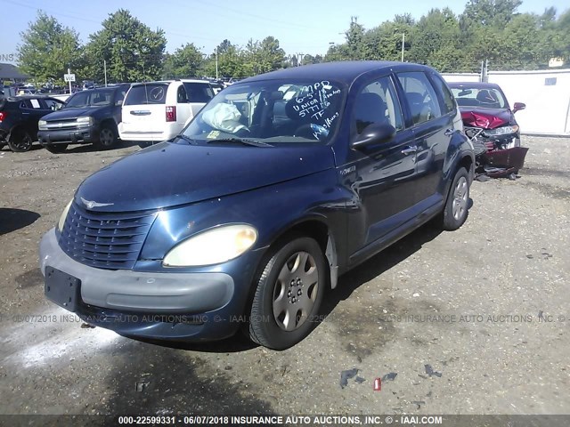 3C4FY48B03T577716 - 2003 CHRYSLER PT CRUISER CLASSIC BLUE photo 2