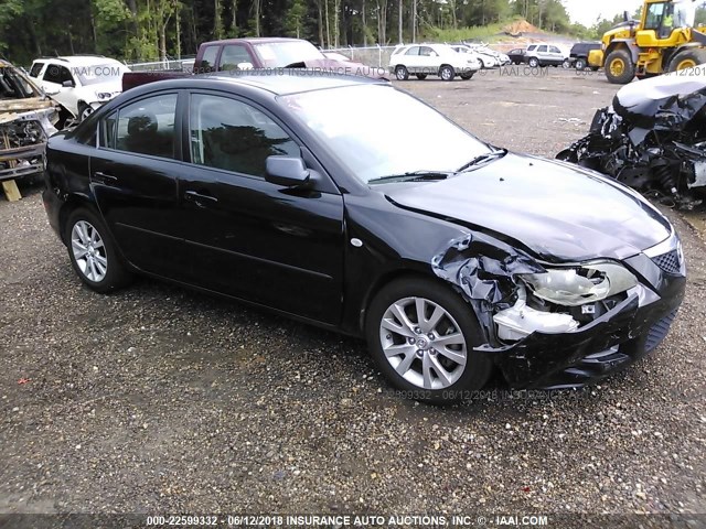 JM1BK12FX81840013 - 2008 MAZDA 3 I BLACK photo 1