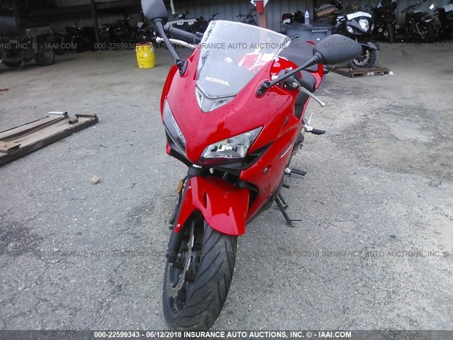 MLHPC4418D5000334 - 2013 HONDA CBR500 R RED photo 5