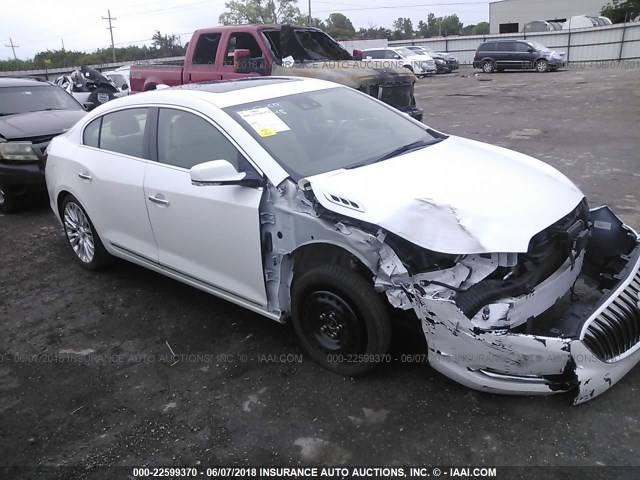 1G4GF5G39FF196970 - 2015 BUICK LACROSSE PREMIUM WHITE photo 1