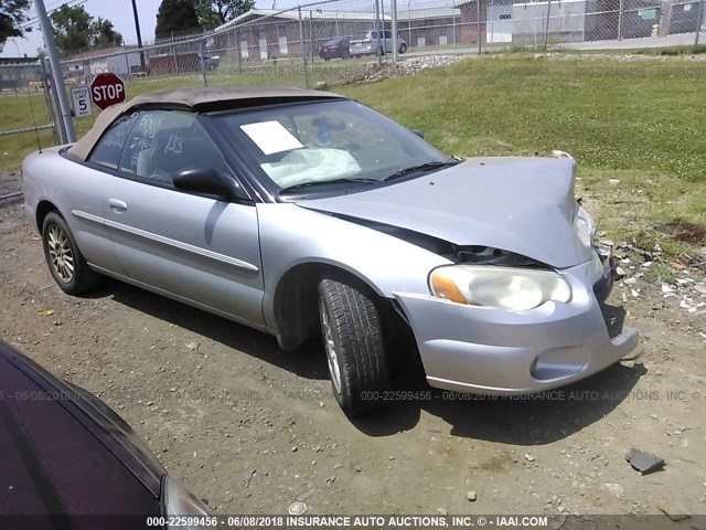 1C3EL55R66N282663 - 2006 CHRYSLER SEBRING TOURING SILVER photo 1