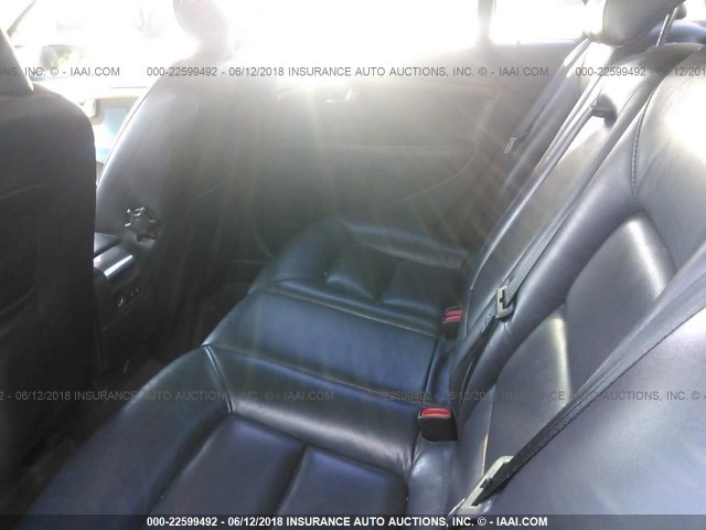 YV1AS982891095398 - 2009 VOLVO S80 3.2 SILVER photo 8