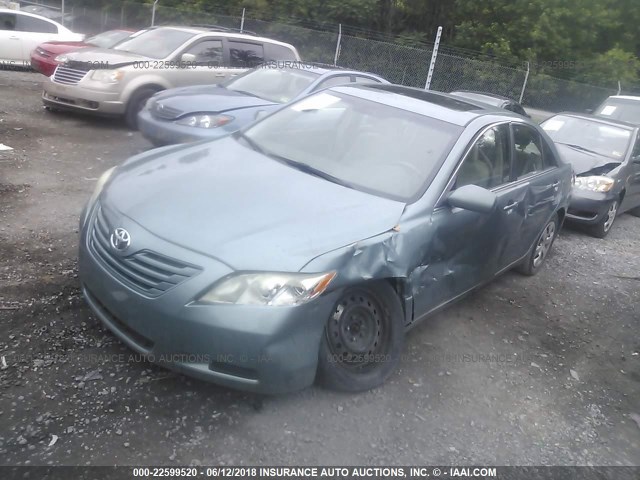 4T4BE46K89R048332 - 2009 TOYOTA CAMRY SE/LE/XLE 绿色 照片 2