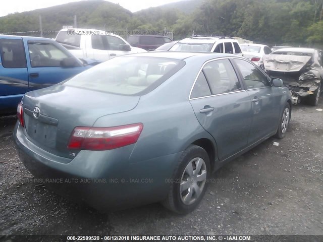 4T4BE46K89R048332 - 2009 TOYOTA CAMRY SE/LE/XLE 绿色 照片 4