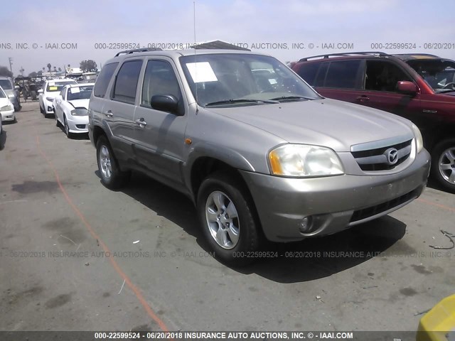 4F2YU09151KM56634 - 2001 MAZDA TRIBUTE LX/ES BROWN photo 1