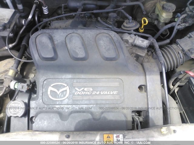 4F2YU09151KM56634 - 2001 MAZDA TRIBUTE LX/ES 棕色 照片 10