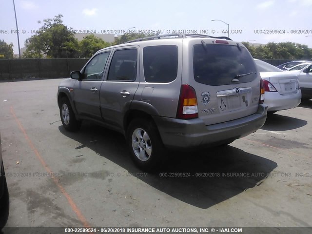 4F2YU09151KM56634 - 2001 MAZDA TRIBUTE LX/ES 棕色 照片 3