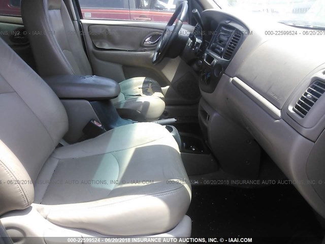 4F2YU09151KM56634 - 2001 MAZDA TRIBUTE LX/ES 棕色 照片 5