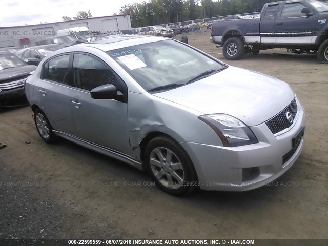 3N1AB6APXBL706821 - 2011 NISSAN SENTRA 2.0/2.0S/SR/2.0SL SILVER photo 1