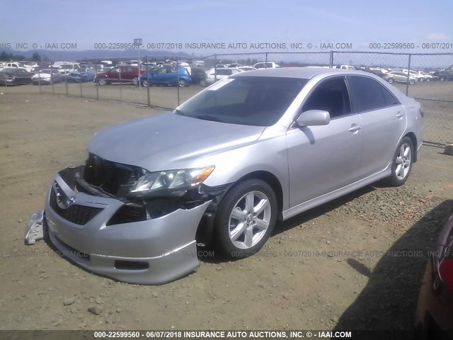 4T1BE46KX9U386387 - 2009 TOYOTA CAMRY SE/LE/XLE SILVER photo 2