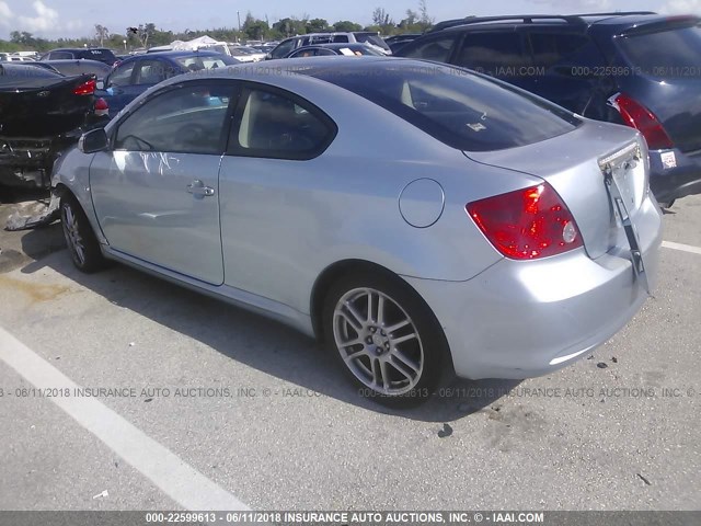 JTKDE177860107343 - 2006 TOYOTA SCION TC 浅蓝色 照片 3