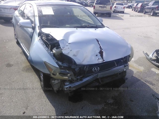 JTKDE177860107343 - 2006 TOYOTA SCION TC 浅蓝色 照片 6