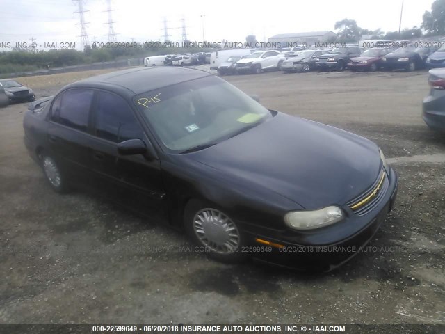 1G1NE52J22M535278 - 2002 CHEVROLET MALIBU LS BLACK photo 1