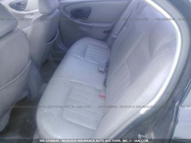 1G1NE52J22M535278 - 2002 CHEVROLET MALIBU LS BLACK photo 8