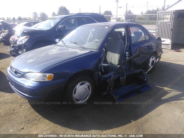 2T1BR18E2WC068433 - 1998 TOYOTA COROLLA VE/CE/LE 蓝色 照片 2