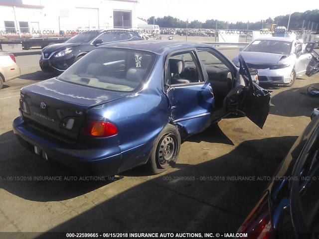 2T1BR18E2WC068433 - 1998 TOYOTA COROLLA VE/CE/LE 蓝色 照片 4