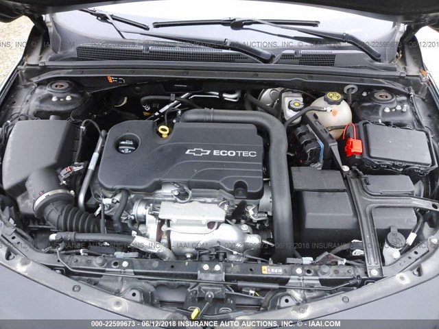1G1ZC5ST6GF295608 - 2016 CHEVROLET MALIBU LS BLACK photo 10
