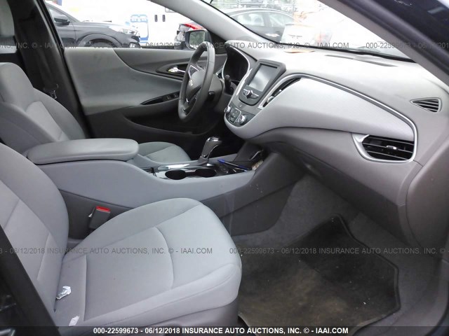 1G1ZC5ST6GF295608 - 2016 CHEVROLET MALIBU LS BLACK photo 5