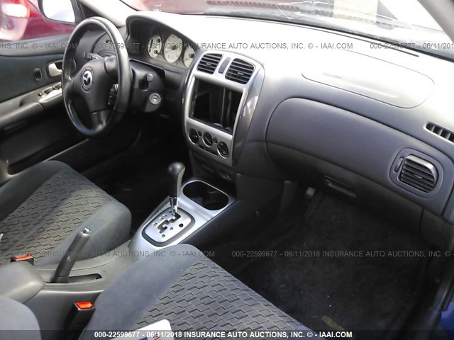 JM1BJ245531126330 - 2003 MAZDA PROTEGE PR5 蓝色 照片 5
