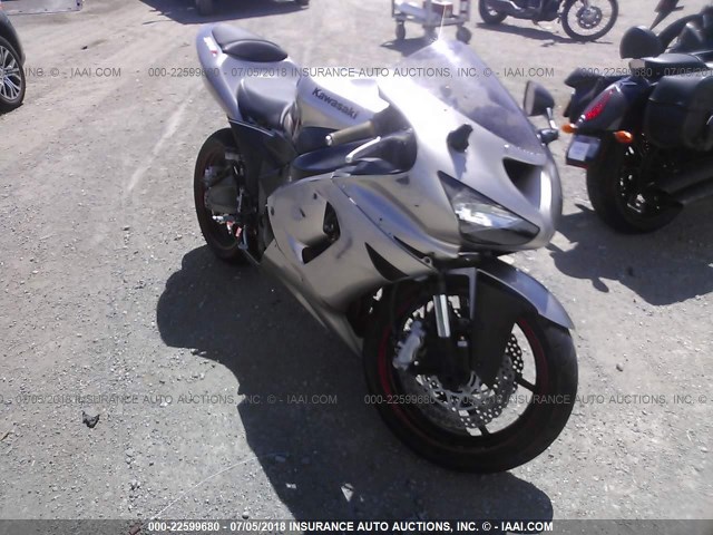 JKBZXJD196A002205 - 2006 KAWASAKI ZX636 C1 GRAY photo 1