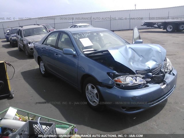 4T1BF32K52U540085 - 2002 TOYOTA CAMRY LE/XLE/SE Mavi foto 1
