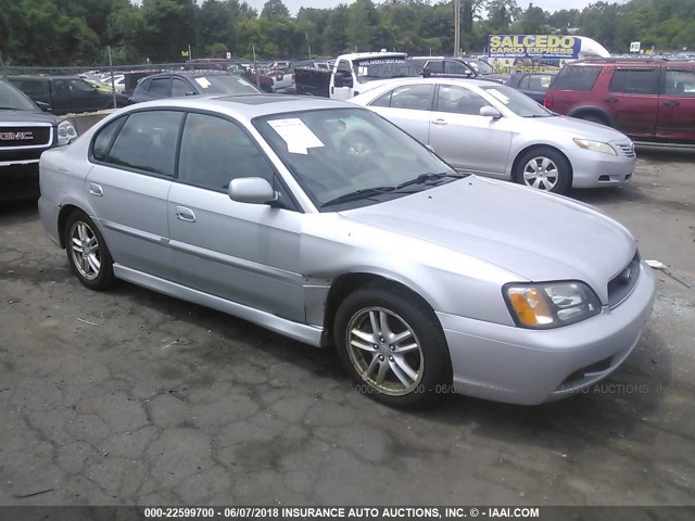 4S3BE646735202613 - 2003 SUBARU LEGACY GT SILVER photo 1