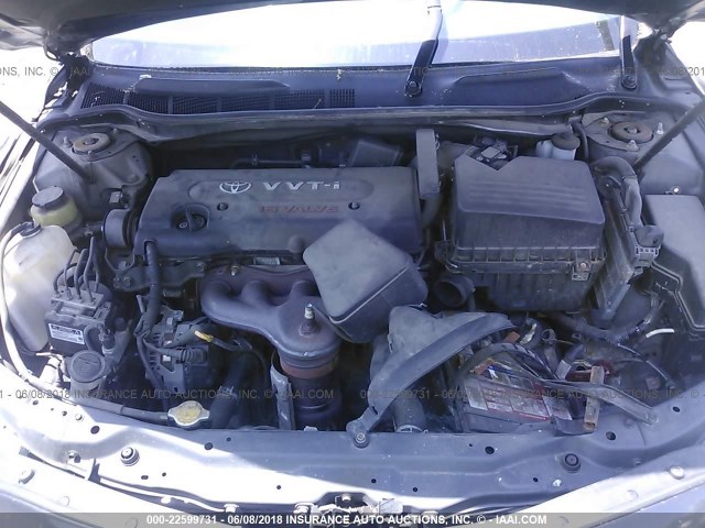4T1BE46K47U029669 - 2007 TOYOTA CAMRY NEW GENERAT CE/LE/XLE/SE GRAY photo 10