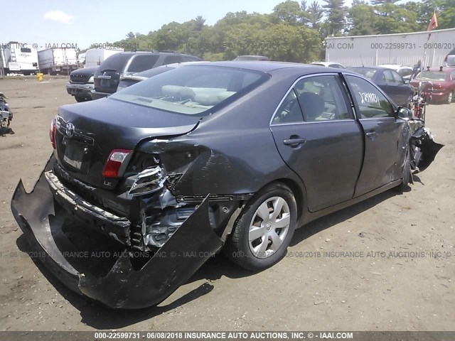 4T1BE46K47U029669 - 2007 TOYOTA CAMRY NEW GENERAT CE/LE/XLE/SE GRAY photo 4