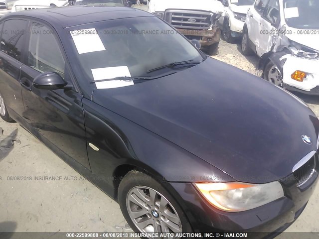 WBAVC93577KX54369 - 2007 BMW 328 XI BLACK photo 1