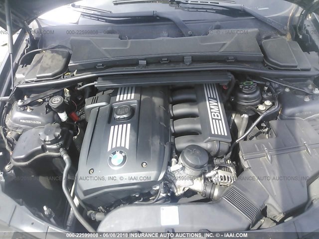 WBAVC93577KX54369 - 2007 BMW 328 XI BLACK photo 10