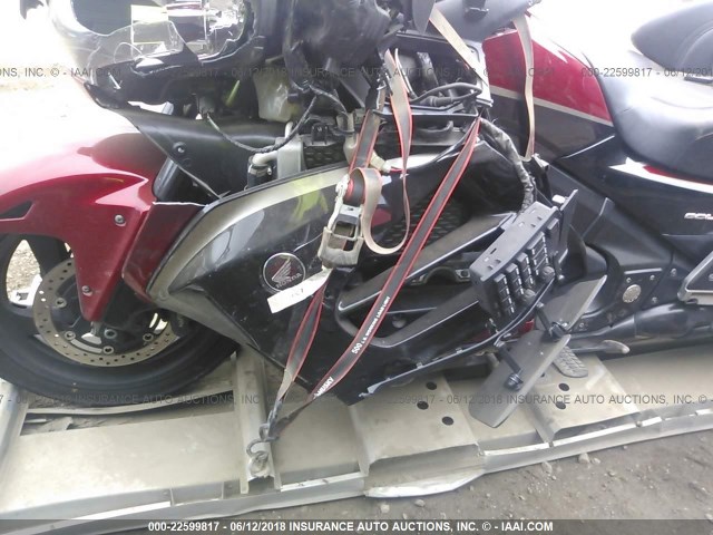 JH2SC68V9FK100329 - 2015 HONDA GL1800 MAROON photo 9