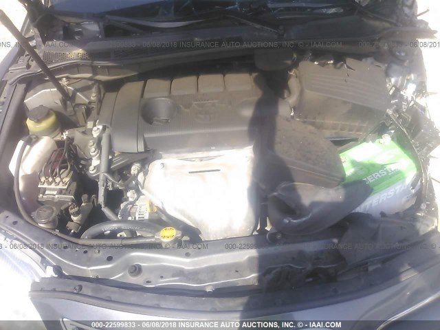 4T1BF3EK5BU725037 - 2011 TOYOTA CAMRY SE/LE/XLE GRAY photo 10