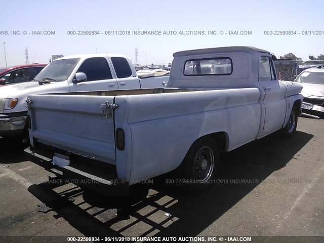 4C254H130553 - 1964 CHEVROLET C20 GRAY photo 4