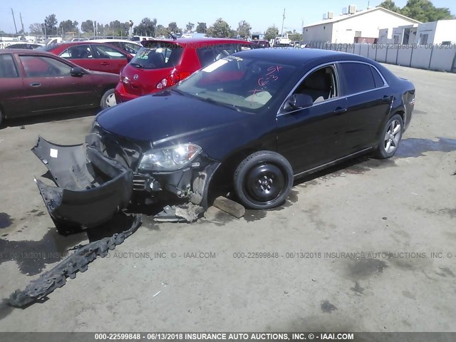 1G1ZC5EU4BF372859 - 2011 CHEVROLET MALIBU 1LT 灰色 照片 2