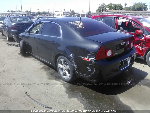 1G1ZC5EU4BF372859 - 2011 CHEVROLET MALIBU 1LT 灰色 照片 3