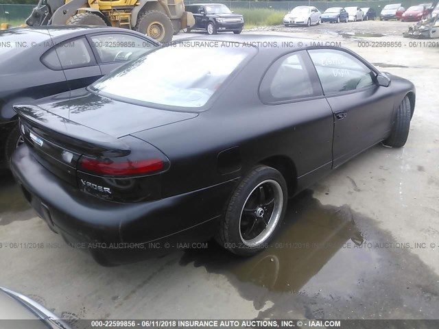 4B3AU52N2VE197035 - 1997 DODGE AVENGER ES BLACK photo 4