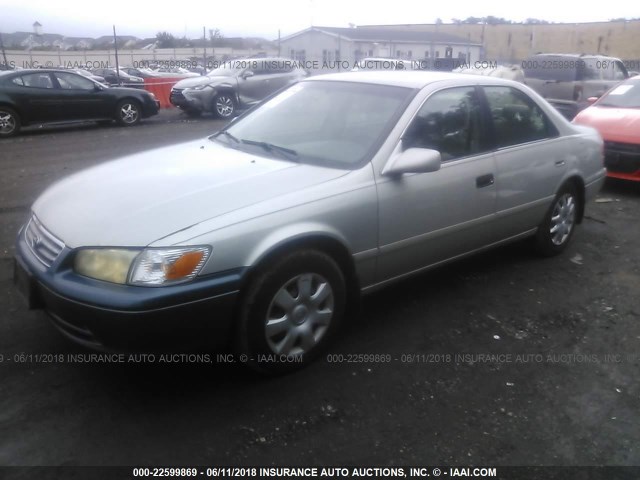4T1BG22K91U053476 - 2001 TOYOTA CAMRY CE/LE/XLE 银色 照片 2