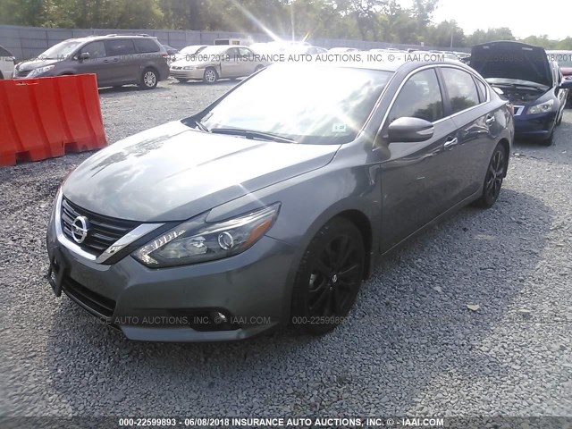 1N4BL3AP7HC282666 - 2017 NISSAN ALTIMA 3.5SL/3.5 SR GRAY photo 2